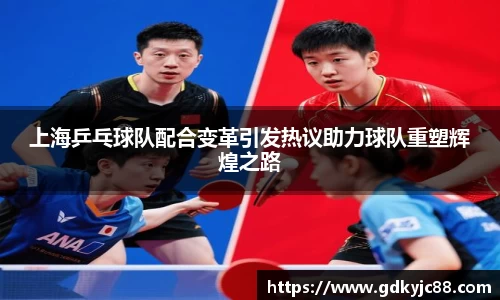 上海乒乓球队配合变革引发热议助力球队重塑辉煌之路
